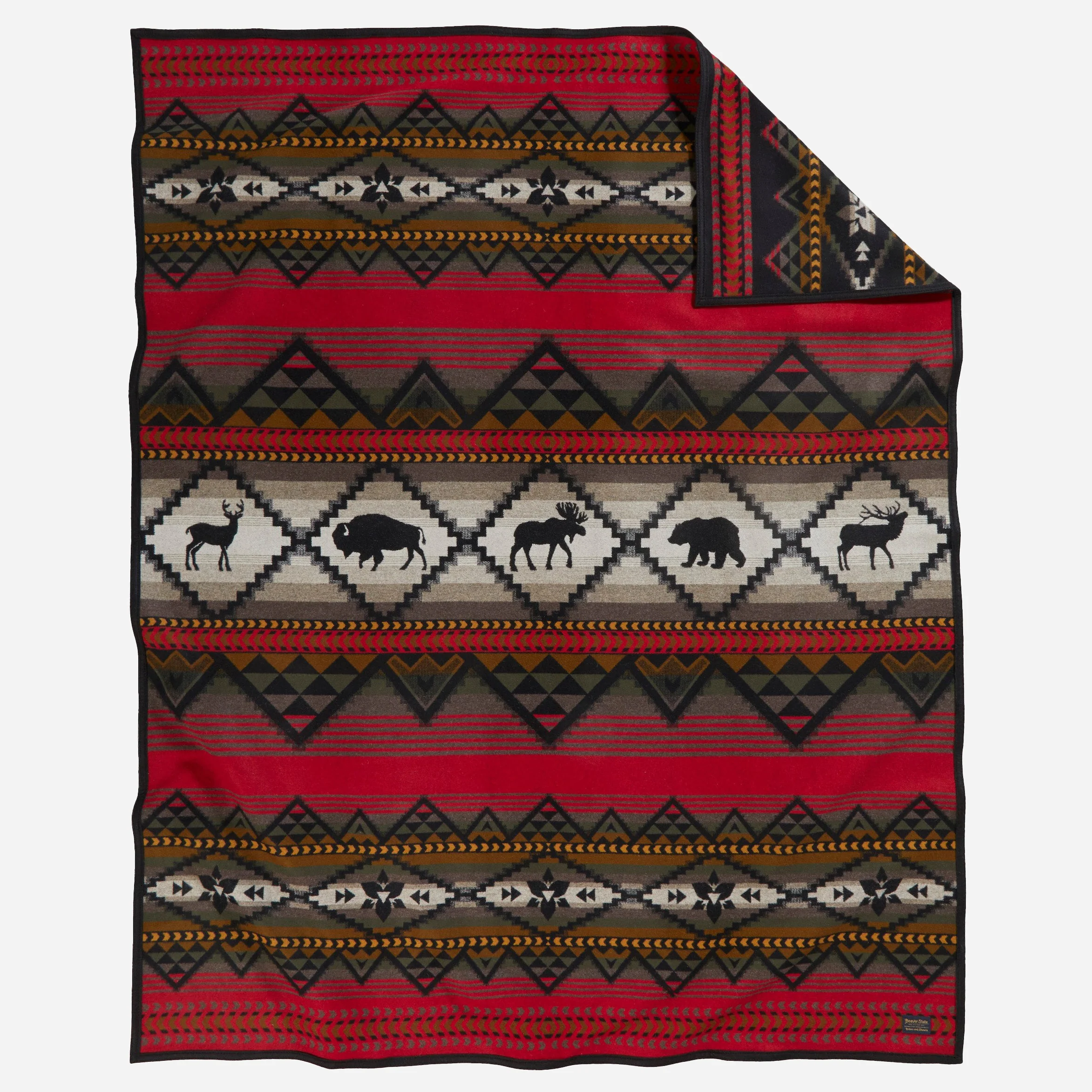 Jacquard Blanket - Lost Trail - Image 2