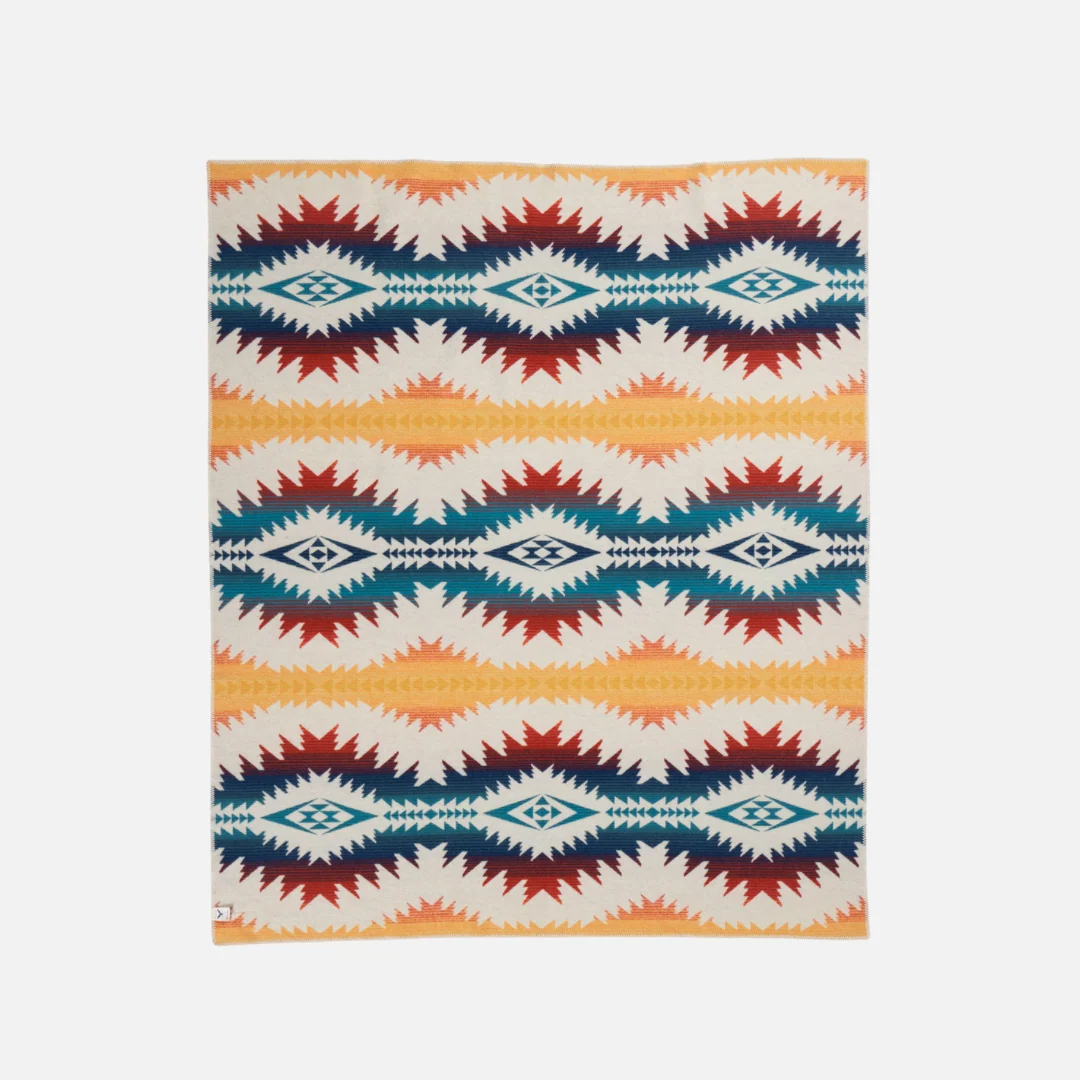 Jacquard Blanket - Sunset Pass - Image 3