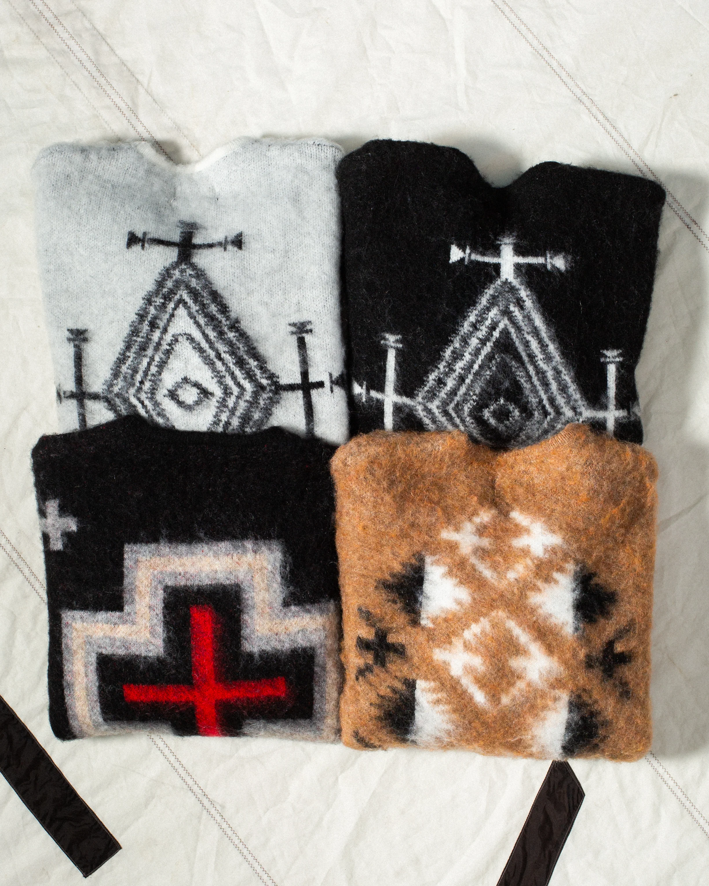 Mohair Cardigan - Los Ojos White - Image 8