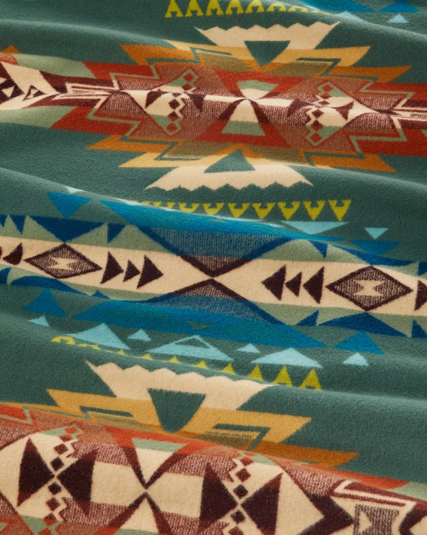 Jacquard Blanket - Highland Peak Balsam - Image 3